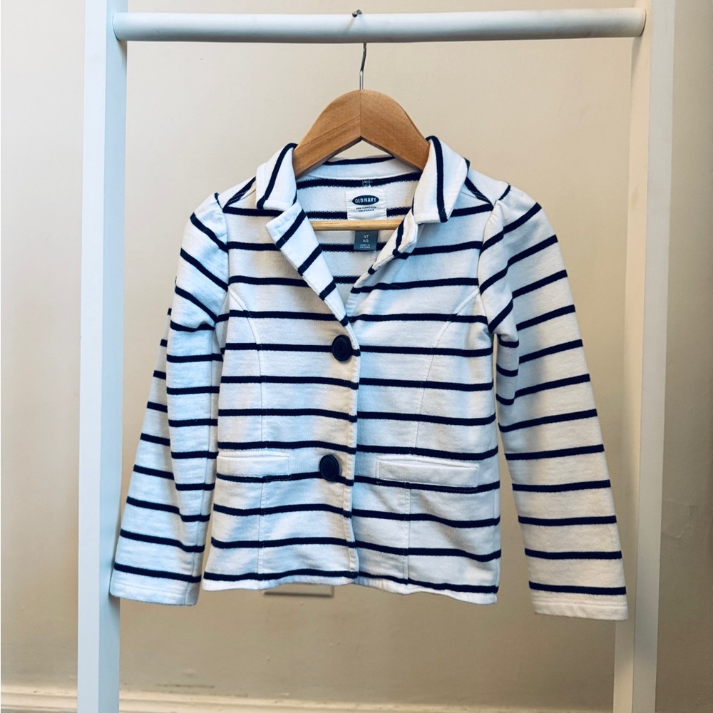 Old Navy Striped Blazer Jacket